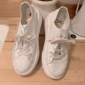 Sam Edelman platform leather sneakers 7.5